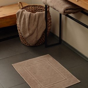 Коврик махровый SL HOME: Basic «Саббиа», 50x70 см, хлопок 100%