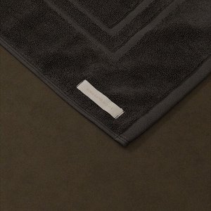 Коврик махровый SL HOME: Basic «Гри Сандре», 50x70 см, хлопок 100%