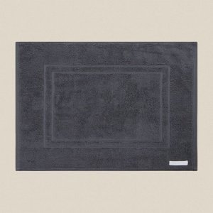 Коврик махровый SL HOME: Basic «Гри Сандре», 50x70 см, хлопок 100%