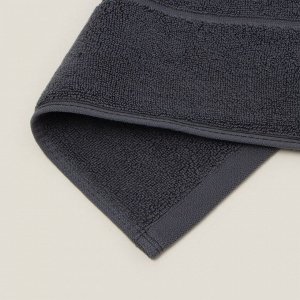 Коврик махровый SL HOME: Basic «Гри Сандре», 50x70 см, хлопок 100%