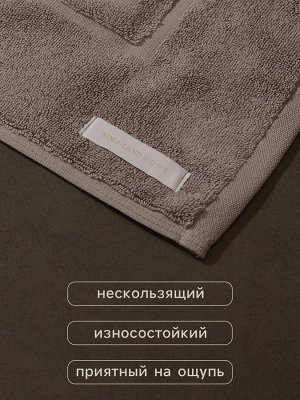 Коврик махровый SL HOME: Basic «Софт Мист», 50x70 см, хлопок 100%