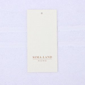 Коврик махровый SL HOME: Basic «Блан де Блан», 50x70 см, хлопок 100%