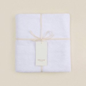 Коврик махровый SL HOME: Basic «Блан де Блан», 50x70 см, хлопок 100%