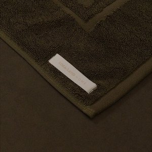 Коврик махровый SL HOME: Basic «Олива», 50x70 см, хлопок 100%