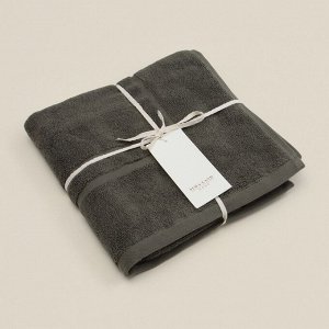 Коврик махровый SL HOME: Basic «Олива», 50x70 см, хлопок 100%