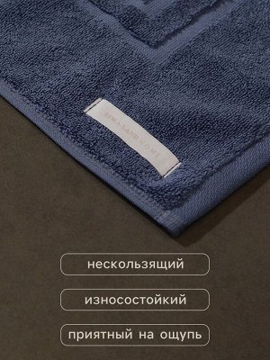 Коврик махровый SL HOME: Basic «Ривьера», 50x70 см, хлопок 100%