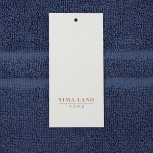 Коврик махровый SL HOME: Basic «Ривьера», 50x70 см, хлопок 100%
