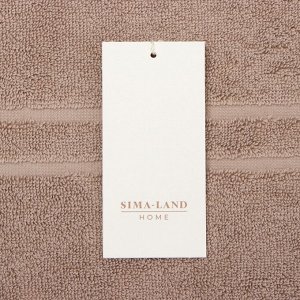 Коврик махровый SL HOME: Basic «Саббиа», 50x70 см, хлопок 100%