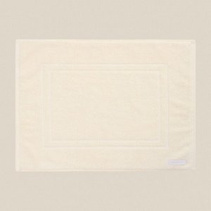 Коврик махровый SL HOME: Basic «Айвори», 50x70 см, хлопок 100%