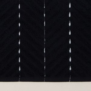 Коврик махровый SL HOME: Lines «Дарк Маре», 50x70 см, хлопок 100%