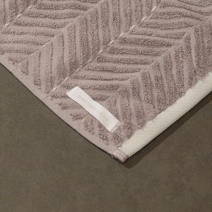 Коврик махровый SL HOME: Lines «Софт Мист», 50x70 см, хлопок 100%
