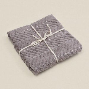 Коврик махровый SL HOME: Lines «Софт Мист», 50x70 см, хлопок 100%