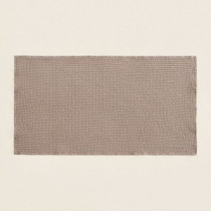 Полотенце вафельное SL HOME: Linen «Саббиа», 60x140 см, бежевое