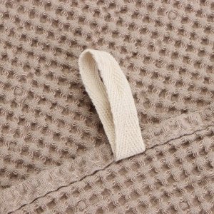 Полотенце вафельное SL HOME: Linen «Саббиа», 60x140 см, бежевое