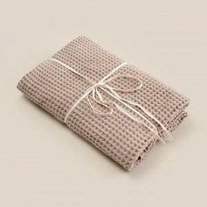 Полотенце вафельное SL HOME: Basic "Саббиа" 100х180 см, 100% хлопок, 340 г/м2