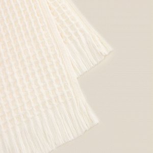 Полотенце вафельное SL HOME: Boho "Айвори" 90х150 см, 100% хлопок, 300 г/м2