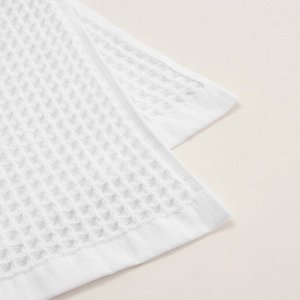 Полотенце вафельное SL HOME: Basic "Блан де Блан" 90х150 см, 100% хлопок, 340 г/м2