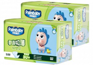 Palmbaby подгузники M (6-11 кг) 60 шт., ТРАДИЦИОННЫЕ.