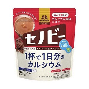 Morinaga Senoby Cocoa Calcium Support – обогащённый какао-напиток с кальцием, железом и витаминами