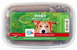 Titbit Лакомство для собак Шпикачки St (Контейнер) 3,3л 1,4кг
