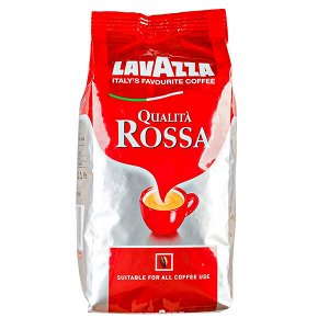 Кофе LAVAZZA QUALITA ROSSA 500 г зерно 1 уп.х 12 шт.