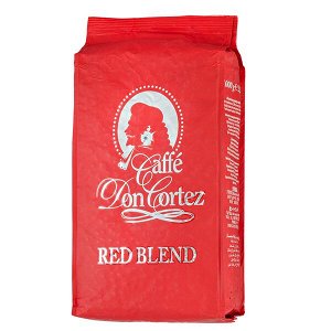 Кофе CAFFE DON CORTEZ RED BLEND 1 кг зерно 1 уп.х 6 шт.