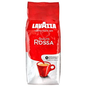 кофе LAVAZZA QUALITA ROSSA 250 г зерно 1 уп.х 20 шт.