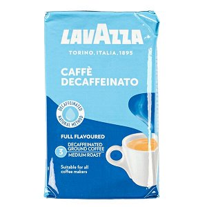 Кофе LAVAZZA CAFFE DECAFFEINATO 250 г молотый 1 уп.х 20 шт.