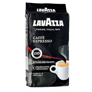 Кофе LAVAZZA ESPRESSO 250 г молотый 1 уп.х 20 шт.