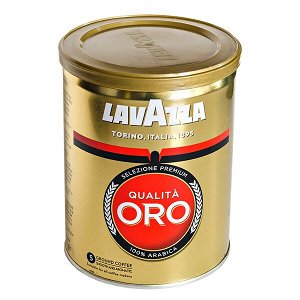 Кофе LAVAZZA QUALITA ORO 250 г ж/б молотый 1 уп.х 12 шт.
