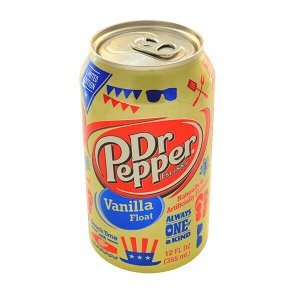 СКИДКА! Напиток Dr Pepper Vanilla Float 355 мл ж/б 1 уп