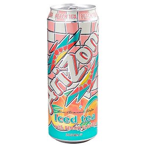 Напиток ARIZONA Iced Tea with Peach Flavor 680 мл  Ж/Б 1 уп