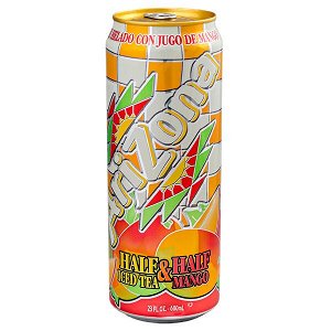 напиток ARIZONA Half Iced Tea & Half Mango 680 мл Ж/Б 1/24
