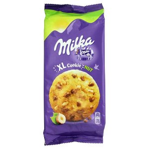 Печенье Милка Choco Cookie XL NUT 184 г 1 уп.х 10 шт.