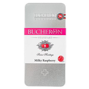 шоколад BUCHERON ж/б Молочный с Малиной 100 г 1уп.х 10 шт.