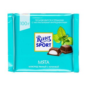 шоколад Риттер Спорт Мята 100 г 1/12