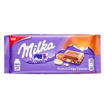 шоколад Милка Peanut Crispy Caramel 90 г 1/21