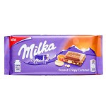 Шоколад Милка Peanut Crispy Caramel  90 г