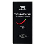 Шоколад SWISS ORIGINAL 72% Горький с Перцем  100 г