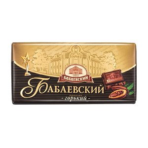 шоколад Бабаевский Горький 100 г 1 уп.х 17 шт.