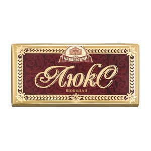 шоколад Бабаевский Люкс 90 г 1/18