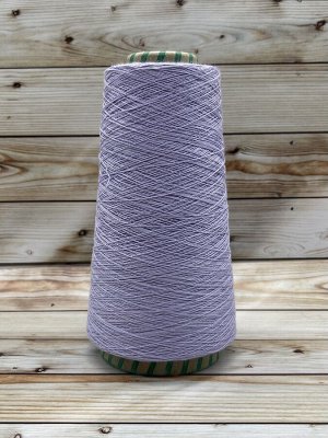 Пряжа для вязания 100 гр.,Saturn tinto rosso 100% хлопок pettinato (чесанный) 1700м/100г Pasqua (нежно-сиреневый)