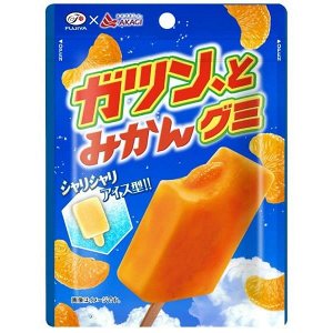 FUJIYA Tomikan Gummy - яркий мандариновый мармелад