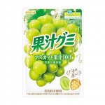 MEIJI Juice Gummy Muscat - фруктовые жевательные мармеладки со вкусом муската