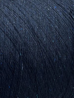 Пряжа для вязания 100 гр.,Rubens 50% хлопок 50% полиакрил 1500м/100г Notte (темно-синий твид)
