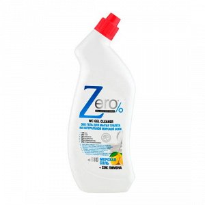 ZERO Эко гель для мытья туалета на натуральной морской соли + сок лимона 750 мл
