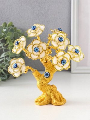 Денежное дерево «Цветущее дерево», фигурка от сглаза, 13x5x18 см