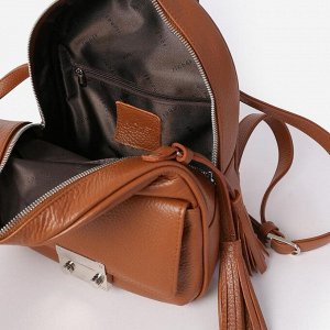 Сумка 26x 23 x 10 cm  (высота x длина  x ширина ) Стильный рюкзак закрывается на молнию; для удобства на молнии два бегунка. Высота ручки 9 см . Максимальная длина ремней 50 см . Снаружи на задней сте