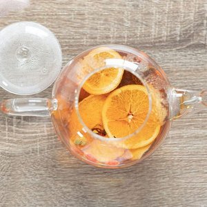 DozoFreesh Fruits Tea - фруктовый чай с натуральными цитрусами и фруктами, без сахара и кофеина, 4 вкуса