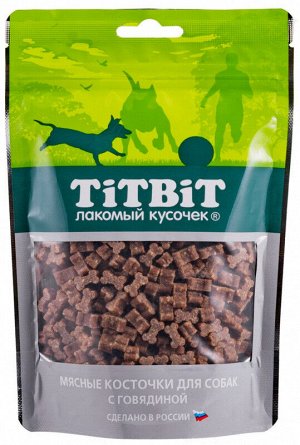 Titbit Лакомство для собак Косточки мясные Говядина 145гр